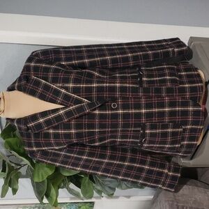 PLM Plaid Blazer
